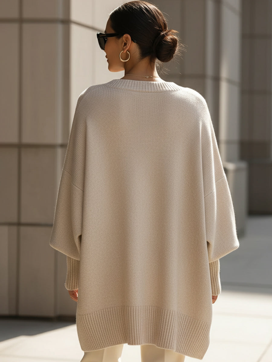 Mélanie – Poncho oversizowy