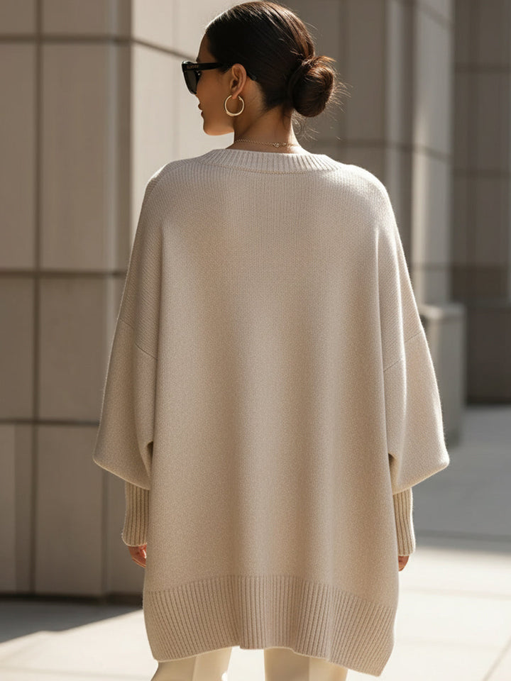 Mélanie – Poncho oversizowy