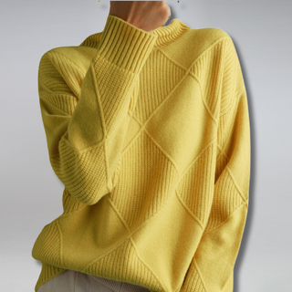 Sweter z golfem