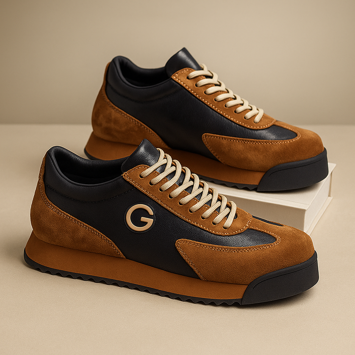Eleganckie Skórzane Buty