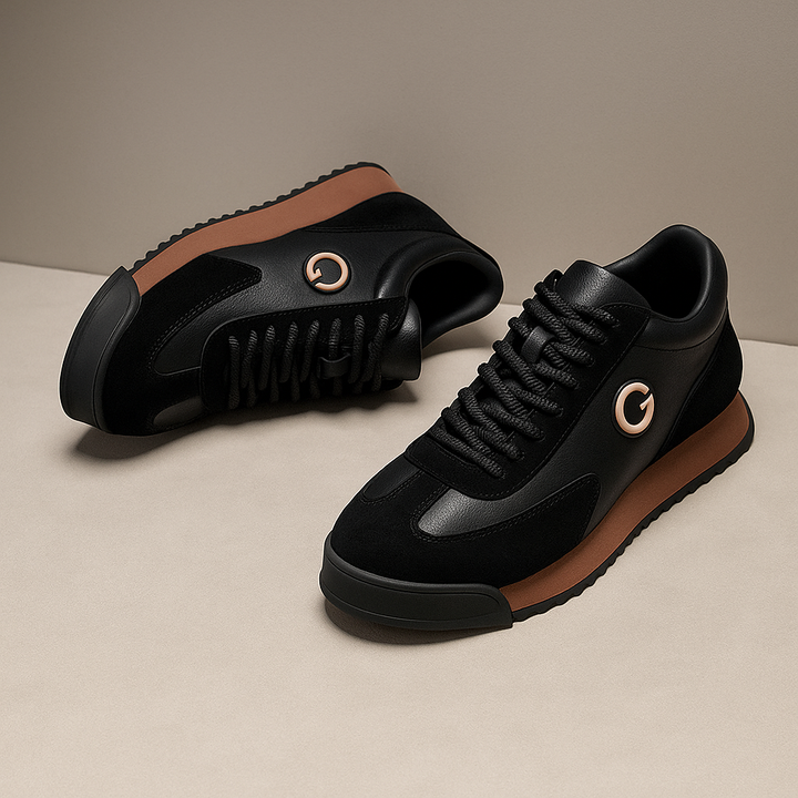 Eleganckie Skórzane Buty