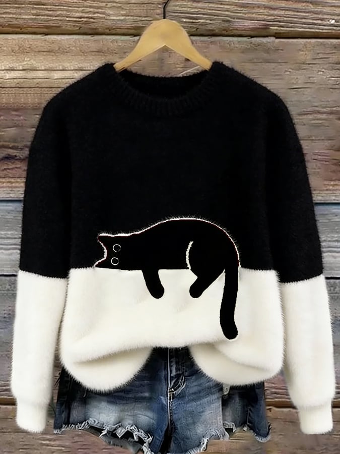 Cristina | Elegancki sweter w stylu oversize