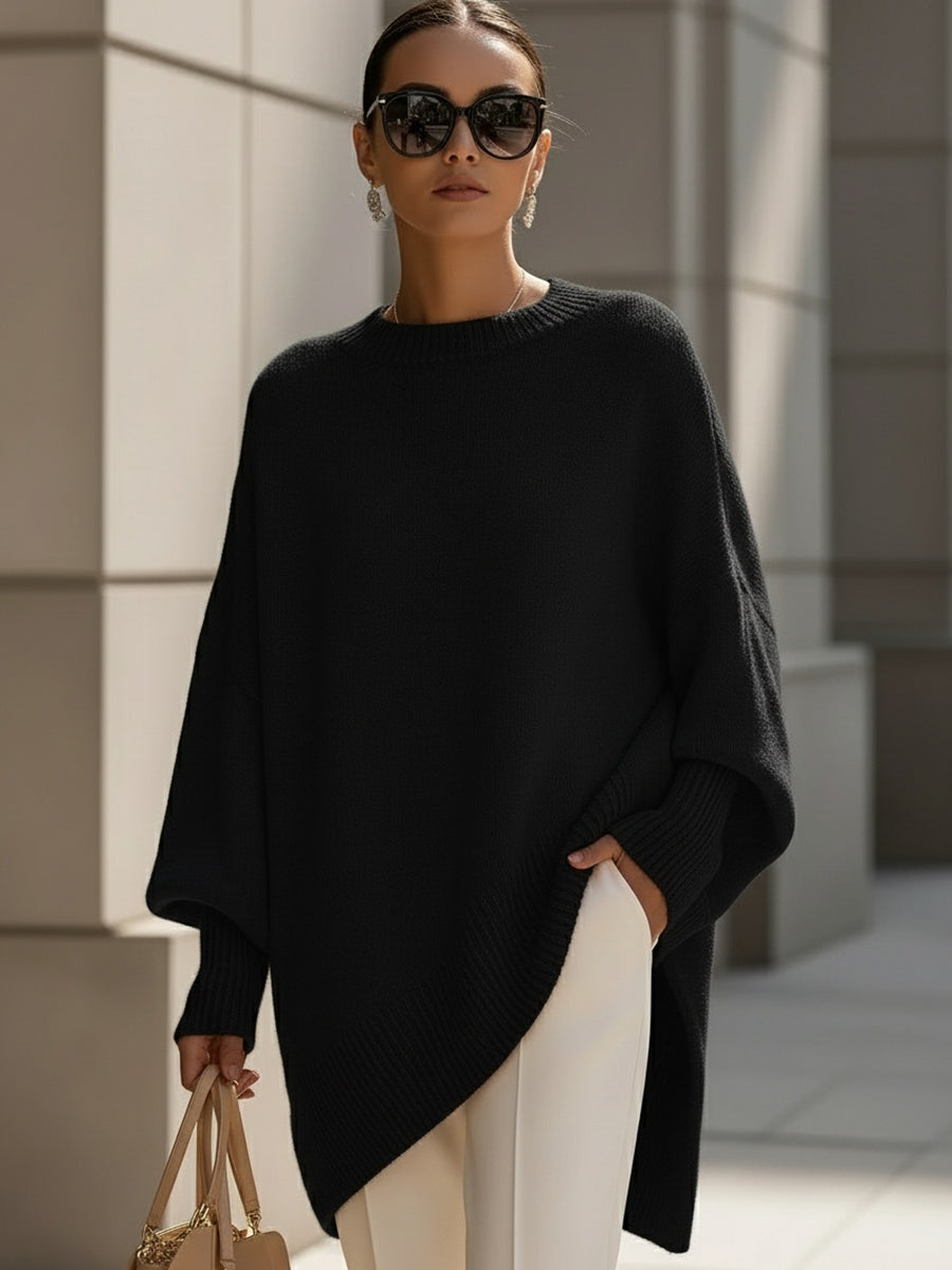 Mélanie – Poncho oversizowy