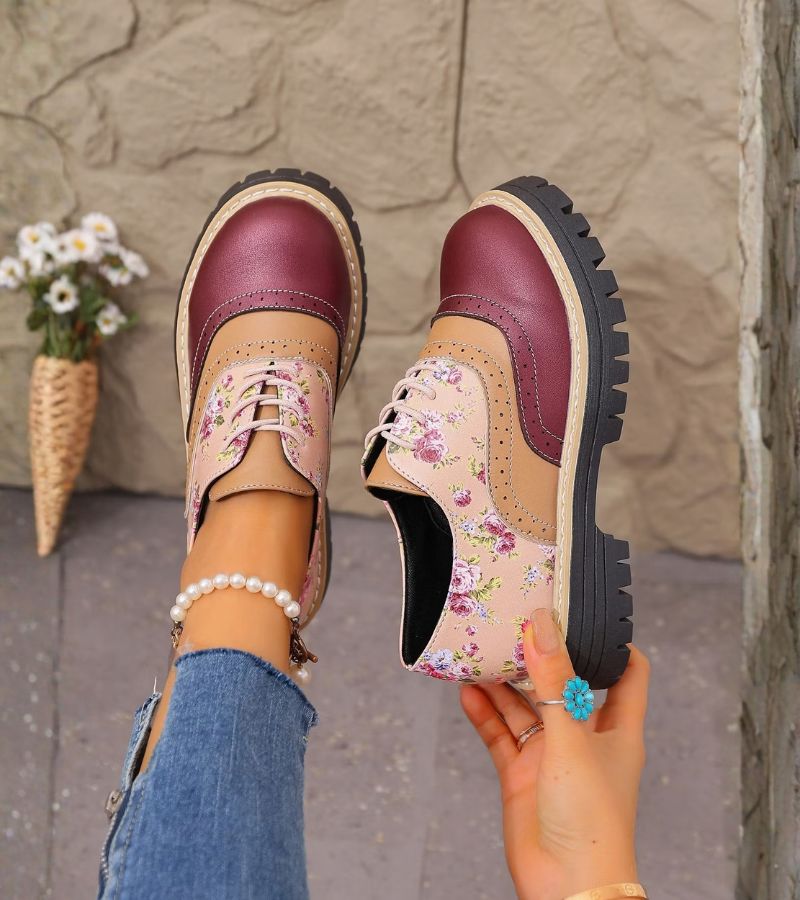 Patrycja | Wygodne buty damskie w kwiaty