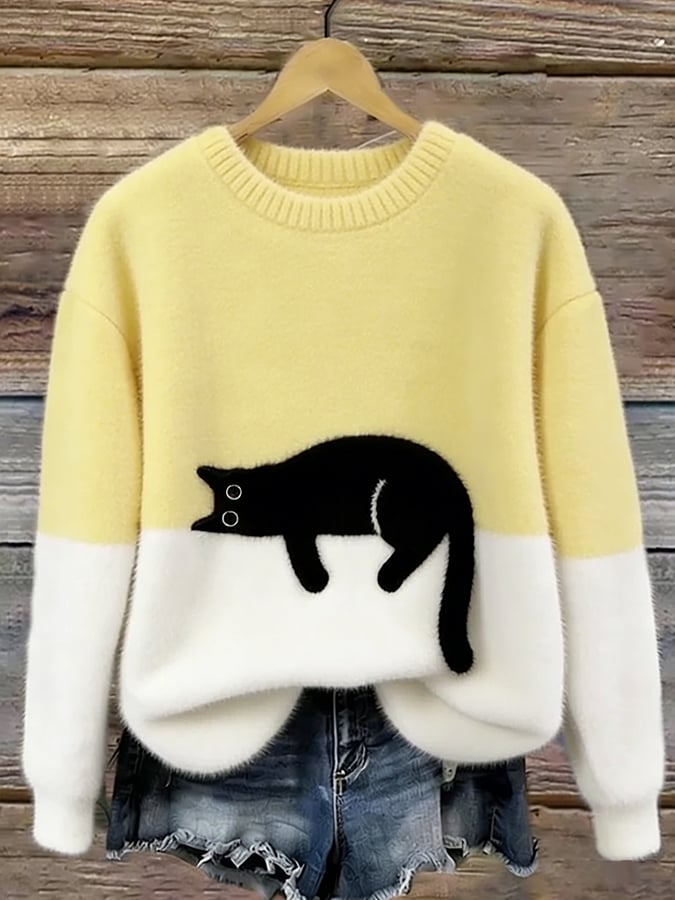 Cristina | Elegancki sweter w stylu oversize
