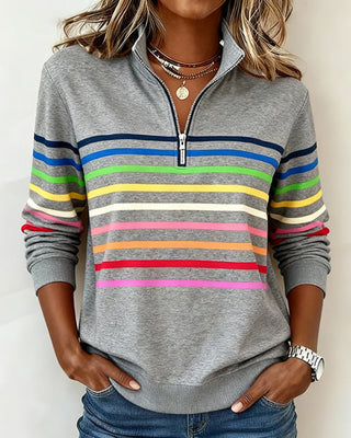 MARIE | Swobodny sweter zapewniający komfort i kolorowy styl na każdy dzień.