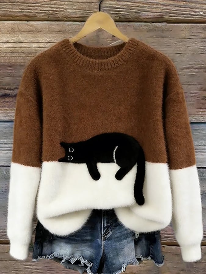 Cristina | Elegancki sweter w stylu oversize
