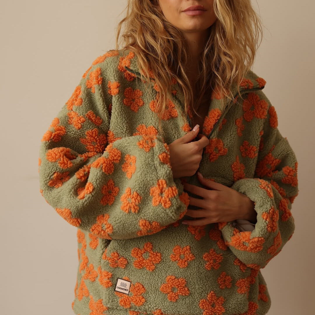 Daisy | Przytulna, ciepła kurtka teddy