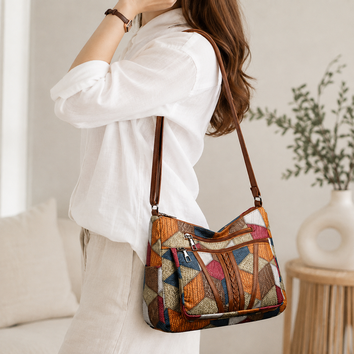 Nella | Torebka patchwork