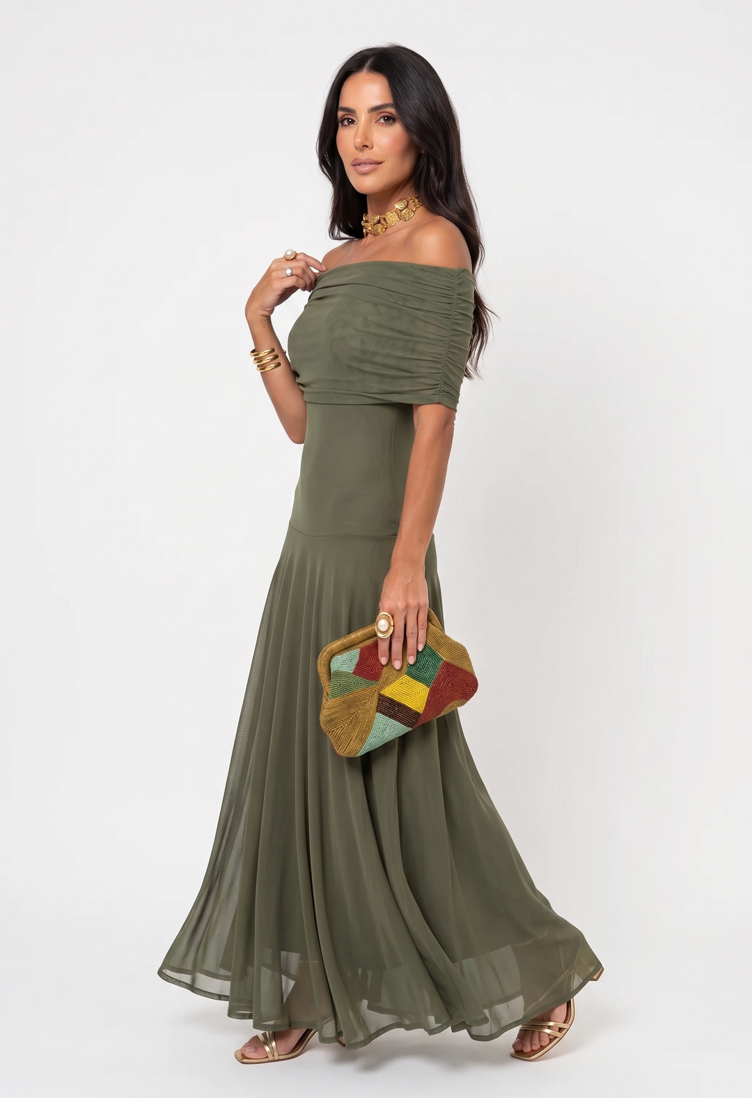 CARLA | Sukienka maxi