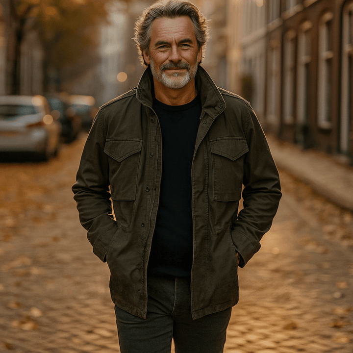 Arbis | Kurtka polowa męska z kapturem