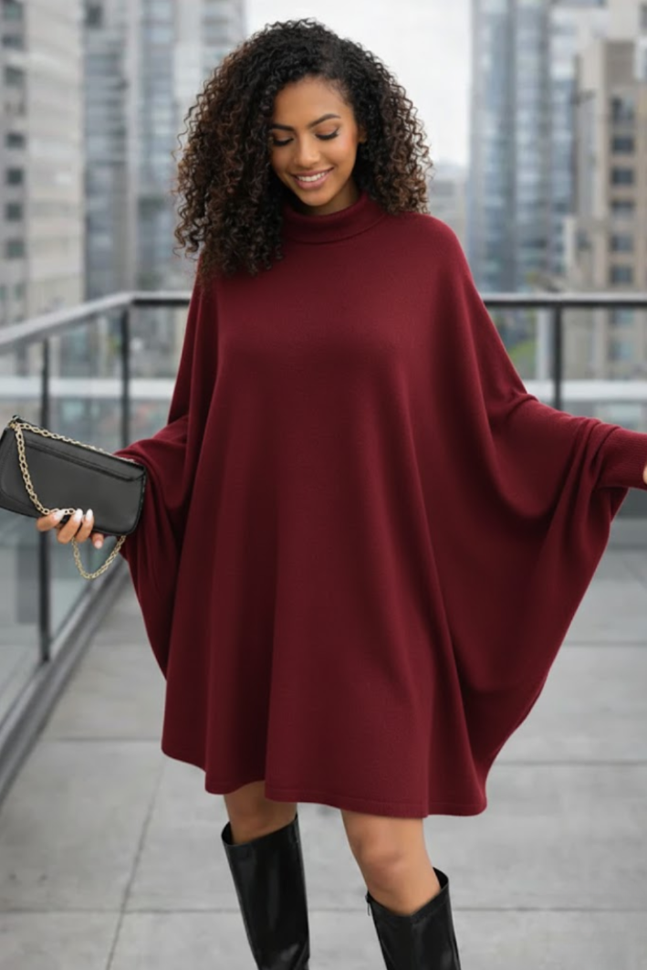 Béatrice™ — Miękki i wygodny sweter na zimę o płynnym fasonie