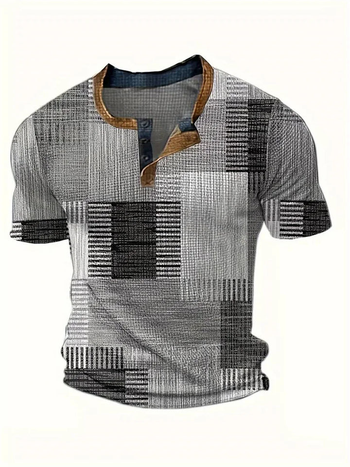 Koszula w stylu patchwork