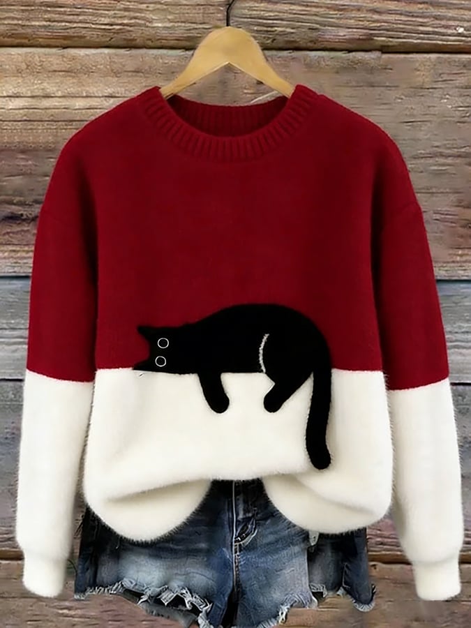 Cristina | Elegancki sweter w stylu oversize