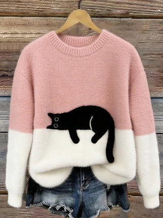 Cristina | Elegancki sweter w stylu oversize