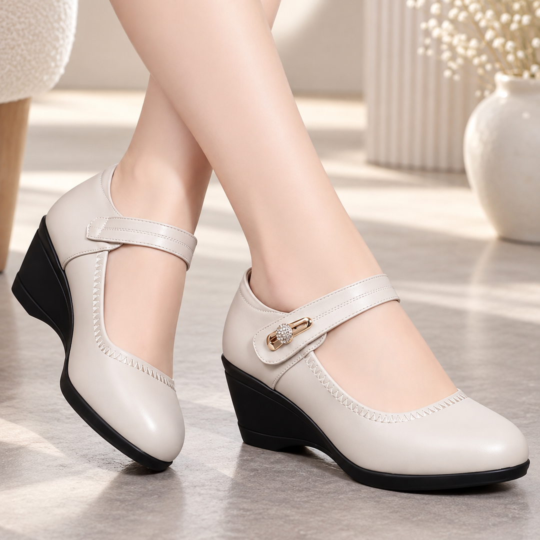 Nola | Eleganckie buty na koturnie