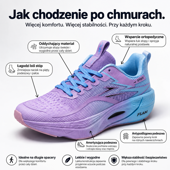 OrthoPro | Wygodne sneakersy na co dzień