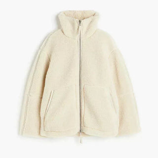 Reverie | Kurtka typu teddy w stylu oversize