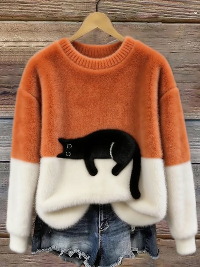 Cristina | Elegancki sweter w stylu oversize