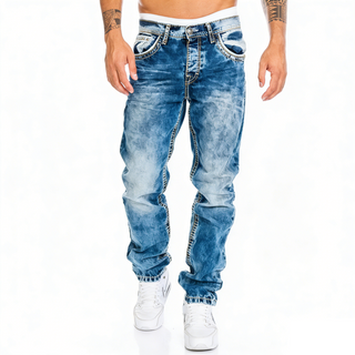 Alden™ | Minimalistyczne elastyczne jeansy męskie w stylu emo na lato
