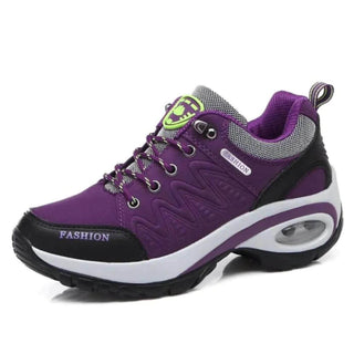 Wygodne buty spacerowe damskie, liliowe