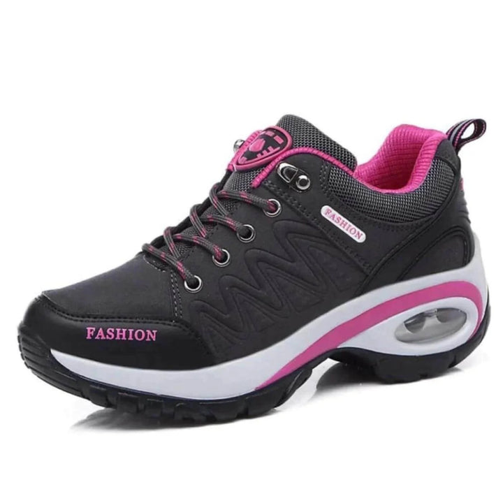 Wygodne buty spacerowe damskie, szare
