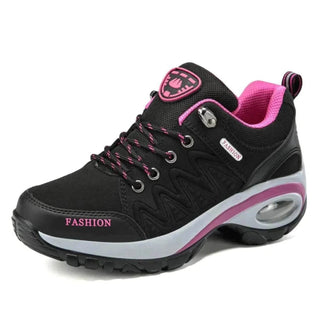 Wygodne buty spacerowe damskie, czarne