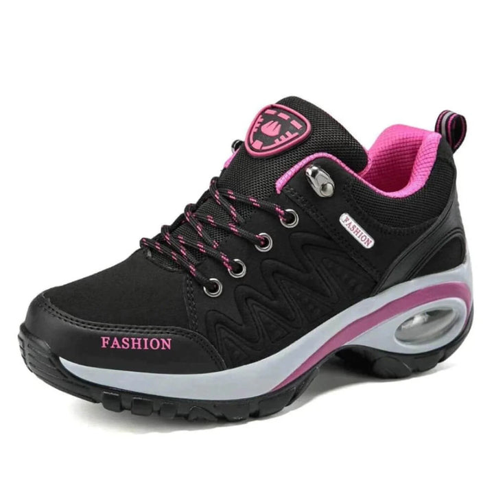 Wygodne buty spacerowe damskie, czarne