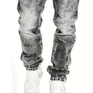 Alden™ | Minimalistyczne elastyczne jeansy męskie w stylu emo na lato