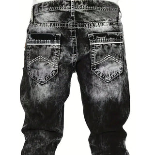 Alden™ | Minimalistyczne elastyczne jeansy męskie w stylu emo na lato
