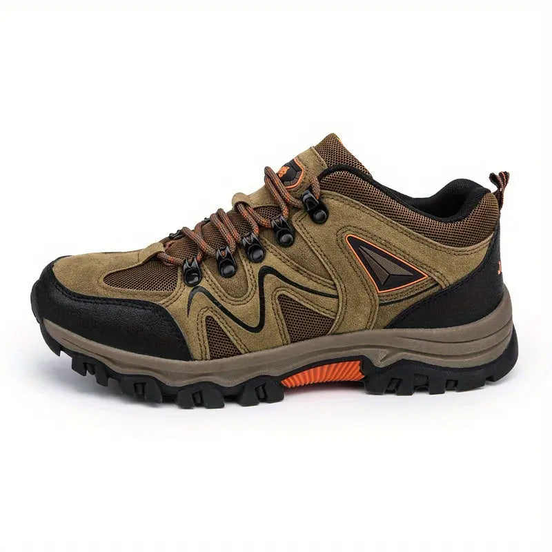 Stefan buty trekkingowe khaki bok