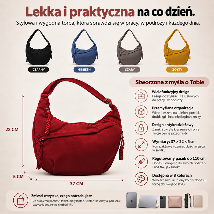 Najważniejsze cechy torebki na ramię